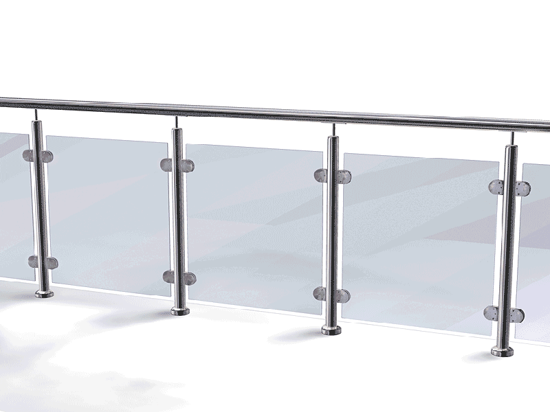 Outdoor Stairs Handrails Brand New Stainless Steel Handrail / Balustrade / Railing System