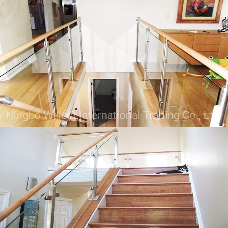 PVC Coated Handrail Stairs Railing for Outdoor Step Used&#160;