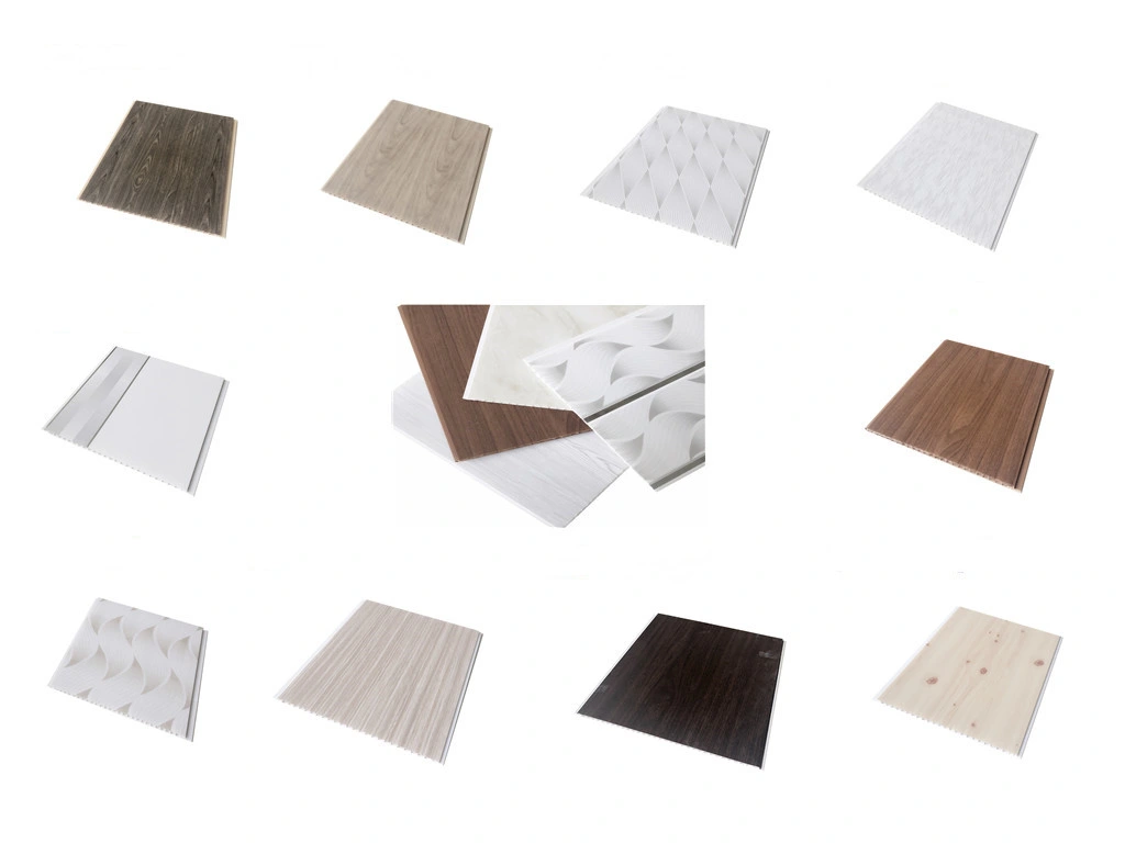 Groove Laminated PVC Panel PVC Ceiling PVC Wall Panel Decoration Waterproof Panel