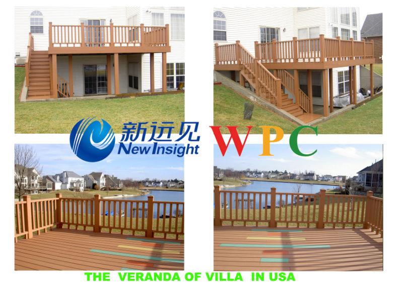 WPC Wood Plastic Composite Handrail
