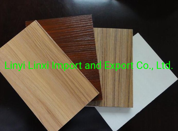 18mm Melamine/PVC/HPL Laminated Plywood Board for Table Face