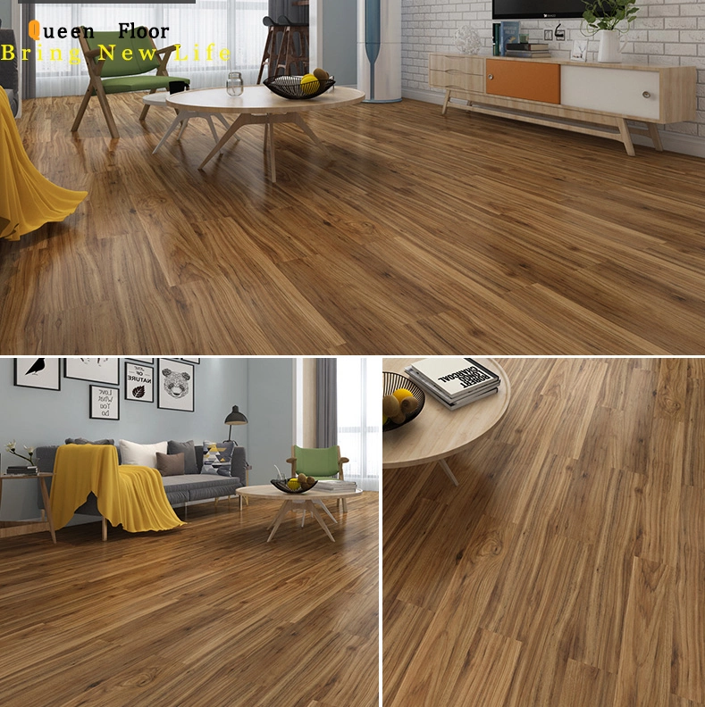 Laminated Floor Custom Wood Grain Plastic Antislip 3D Flooring PVC Floor