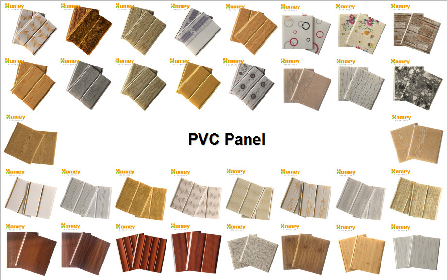2021 Hot Stamping PVC Wall Panel PVC Plafon Plastic PVC Ceiling Panel for South America 7mm