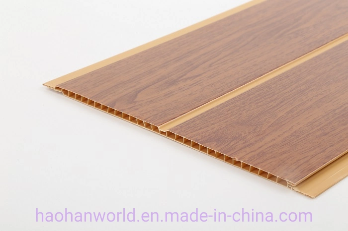 PVC Wall Panel Wooden PVC Ceiling Plastic Wall Panelling Interior Decoration in China