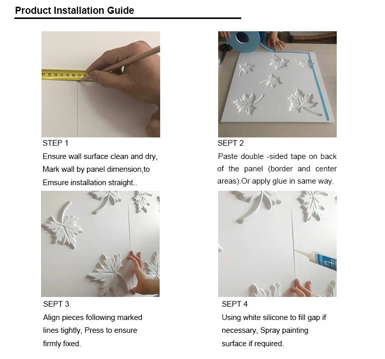 China PVC Waterproof and Fireproof Panel for Wall and Ceiling