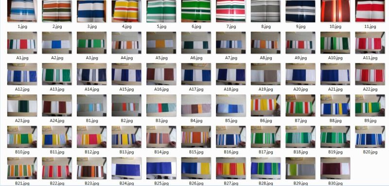 Printable Pattern DIY Stripe PVC Laminated Tarpaulin Waterproof PVC Printing Tarp