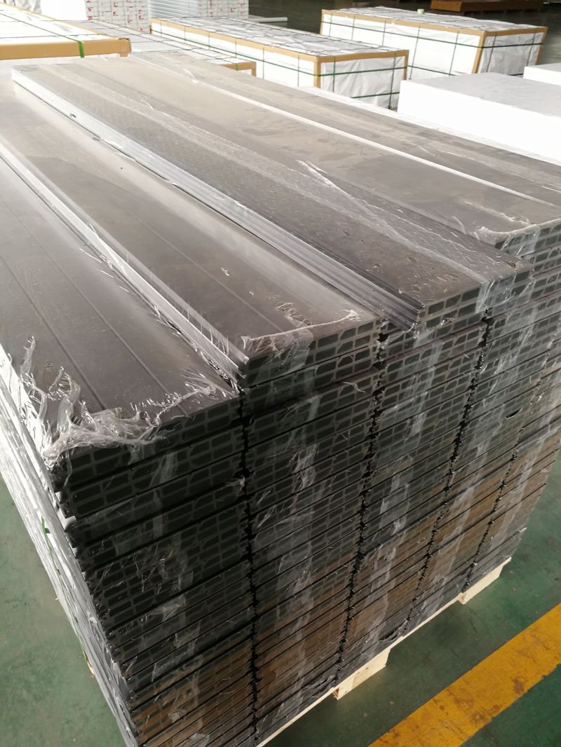 Decorative Wall Cladding Board Deep Embossing Outdoor Anti UV and Mildew Proof Wood Plastic Composite WPC Exterior Wall Panel