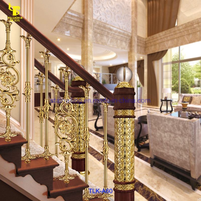 High End Bronze Exterior Stair Balustrades Handrails for Villas or Hotels