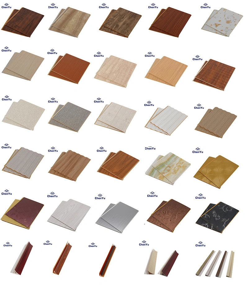 PVC Wall Panel 25cm Techos En PVC Wood Lamination Wall Paneling Ceiling Panels