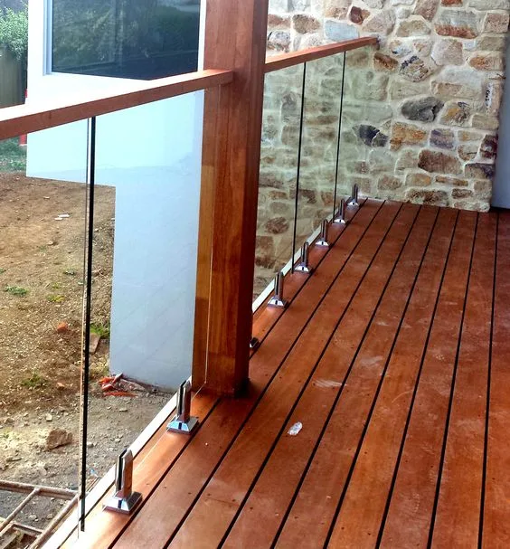 Swimming Pool Handrail Glass Deck Railing Bracket