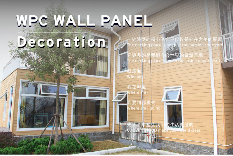 Exterior Wall Building Material WPC Panel