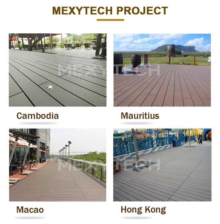 10 Years Factory Experience Waterproof Solid WPC Decking Board