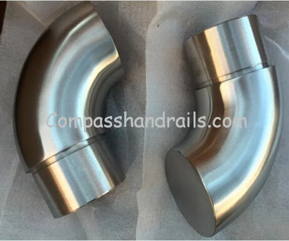 Outdoor Stairs Handrails Brand New Stainless Steel Handrail / Balustrade