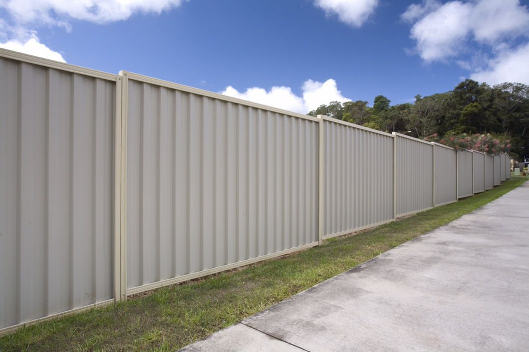 Metal Fence Panels Colorbond Steel Fence Metal Zigzag Fencing Currugated Steel Fence