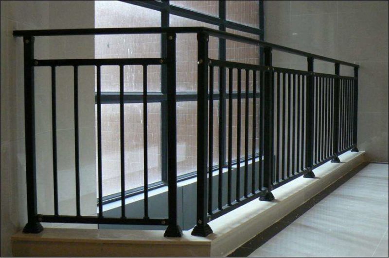 Metal Steel Handrail Balcony Balustrade Wrought Iron Railing