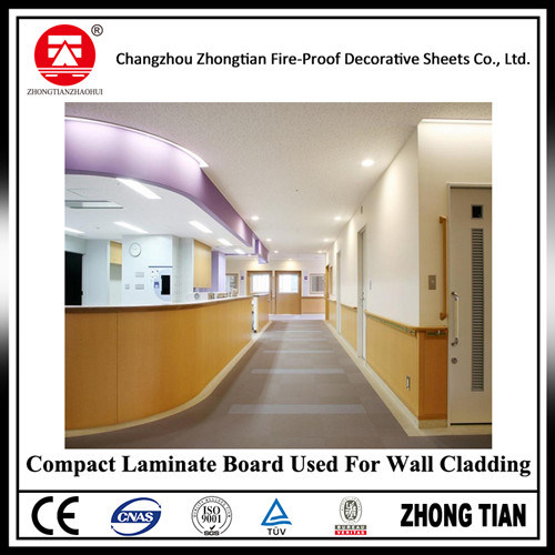 Fireproof Compact Laminate Board for Hospital Wall Panel