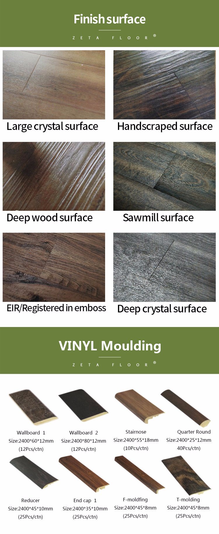 Indoor Environmental Friendly HPL WPC Cork Flooring, WPC Flooring Manufacturers