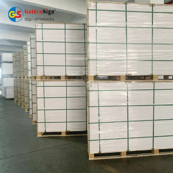 Goldensign New Material PVC Foam Board Kitchen Cabinets WPC Board PVC Sheets