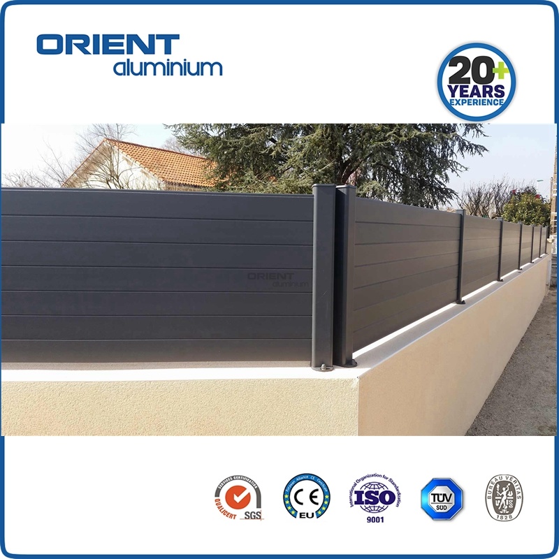 Waterproof Aluminum Metal Safety Fence Privacy Screen