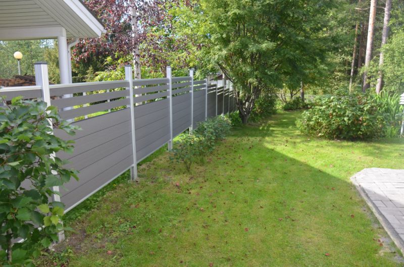 Outdoor Decorative New Design WPC Fencing for Yard Using