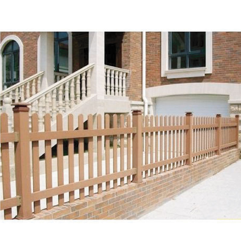 Wood Plastic Composite Handrail for Garden Fence WPC Handrail