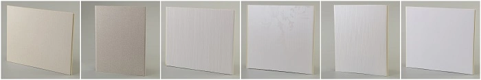 High Density Bathroom Wall Cladding PVC Panels PVC Laminated Gypsum Ceiling Tiles
