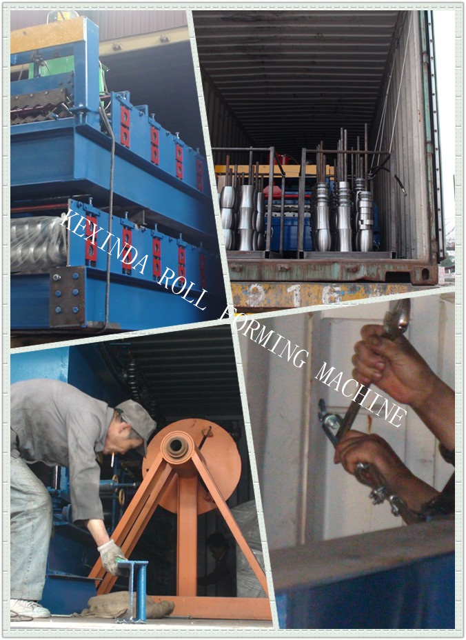 840 Good Quality Matel Roof Panel Machine Joint Hidden Roof Panel Roll Forming Machine