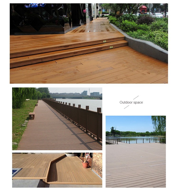 WPC Deckings for Outdoor Garden and Seaside