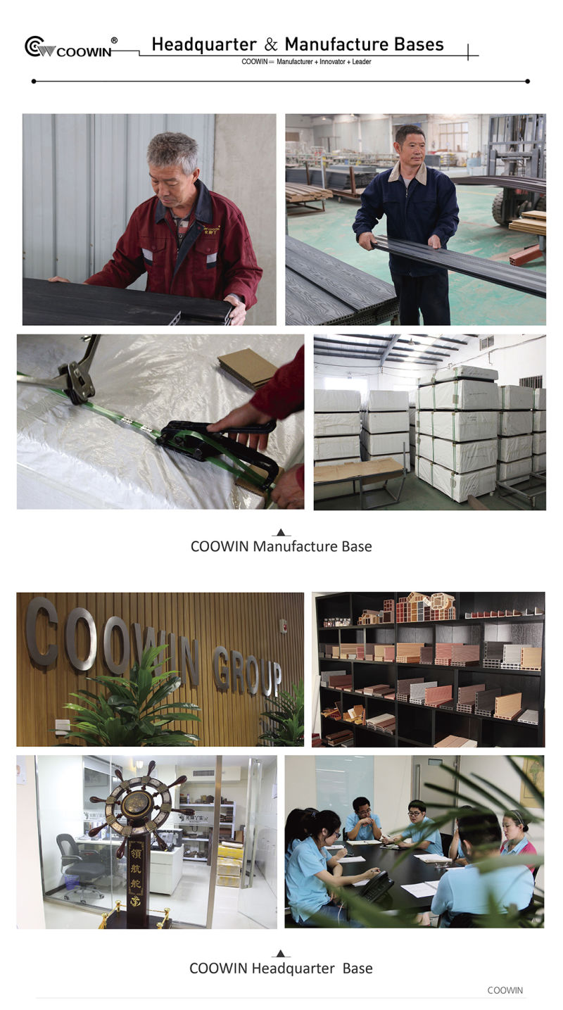 China Customized New WPC Composite Flooring Capped Solid WPC Decking