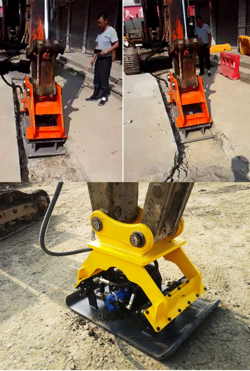 Excavator Mounted Road Soil Hydraulic Plate Compactor