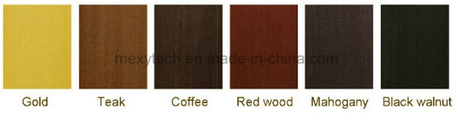 Several Colors Option Indoor Fireproof Composite Wood Panels Designs PVC Ceiling