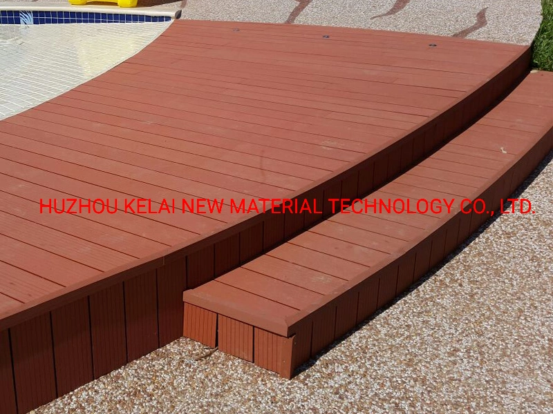 Cheap Exterior Decking Composite Swimming Pool Composite Decking Solid WPC Decking