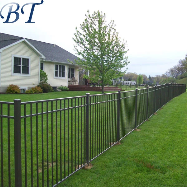 Ornamental Aluminum Panels Security Steel Fence for Garden/Farm/Villa