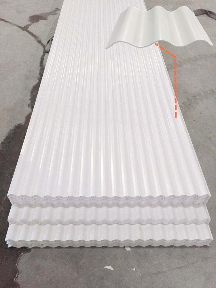 Prefab House Plastic Material PVC Roof Tile