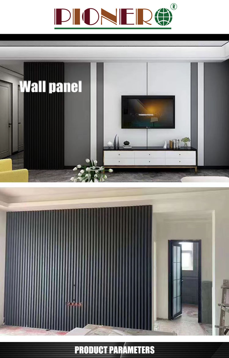 PVC Wall Wooden Color Interior PVC Wall Panels WPC Wall Panel