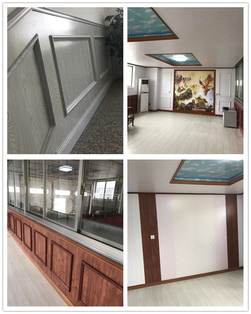 Panel De PVC Tablilla PVC Cielo False Raso Plastic False Ceiling PVC Wall Panels