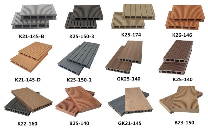 Composite Outdoor WPC Decking Board for Swimming Pool
