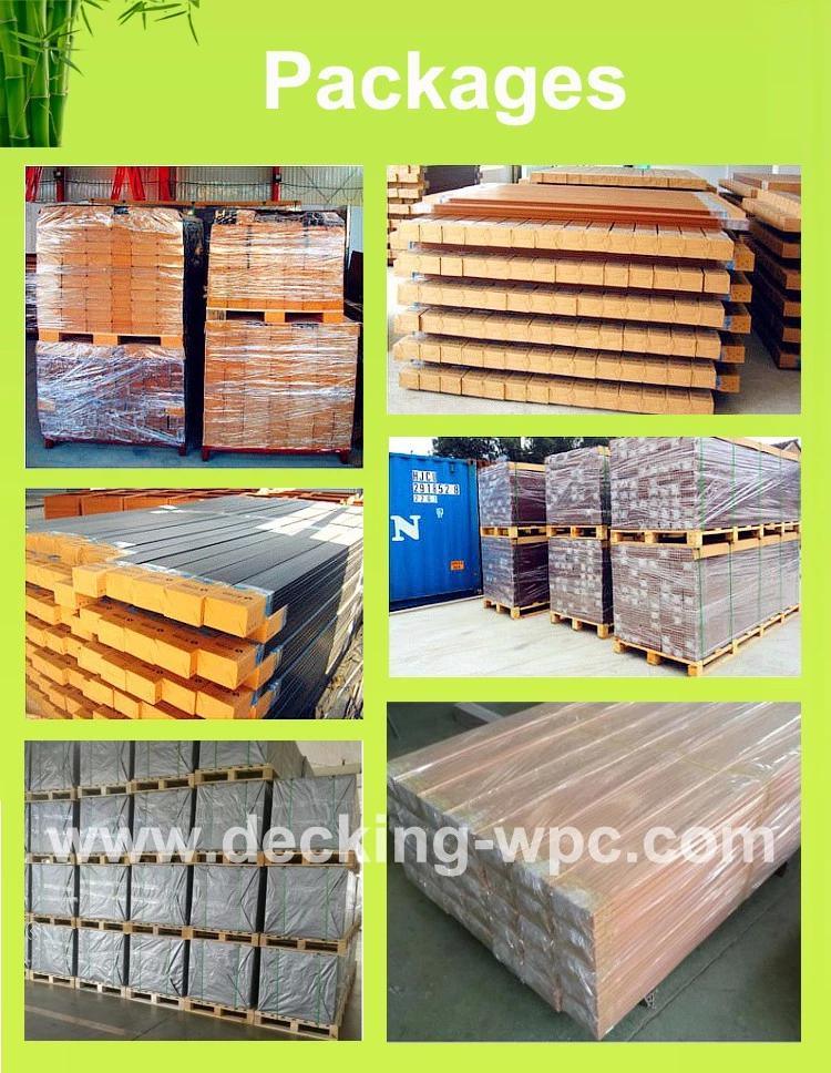 Modern Style Cheap WPC Fence Wooden Fence Panels Wholesale