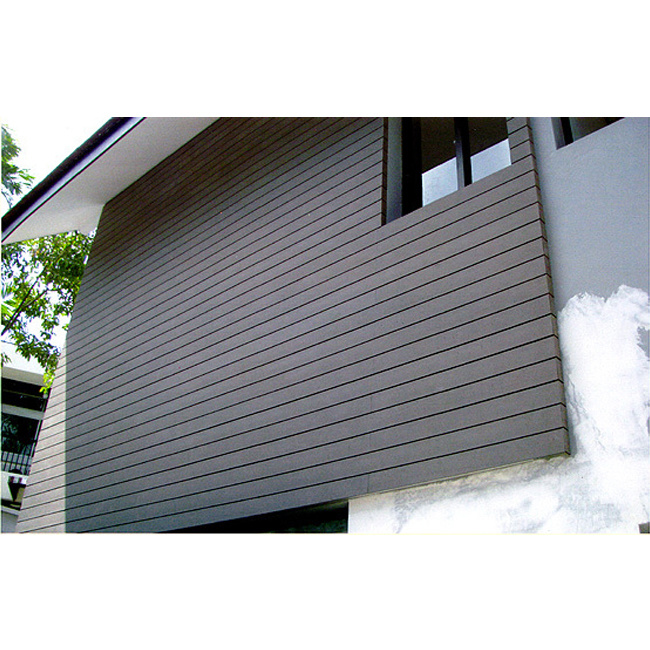 Exterior WPC Wall Panel Outdoor Decoration