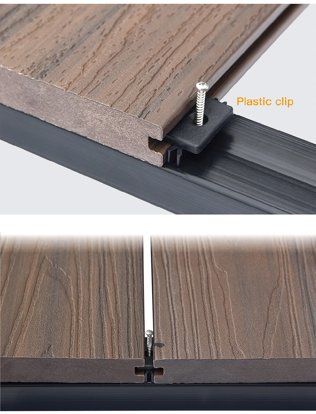 138*23mm Outdoor Co-Extruded Composite Decking Good WPC Products