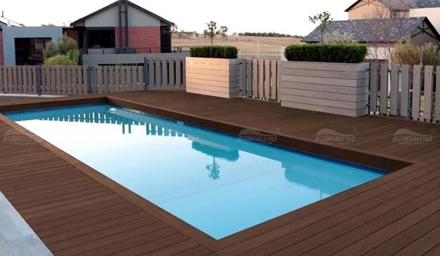 Water Proof Garden Co Extrusion New Generation Outdoor WPC Deck Flooring