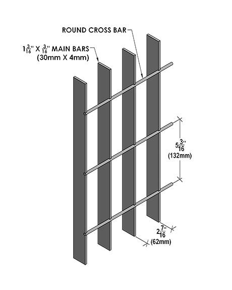 Outdoor Metal Steel Guardrail Handrail Balcony Railing