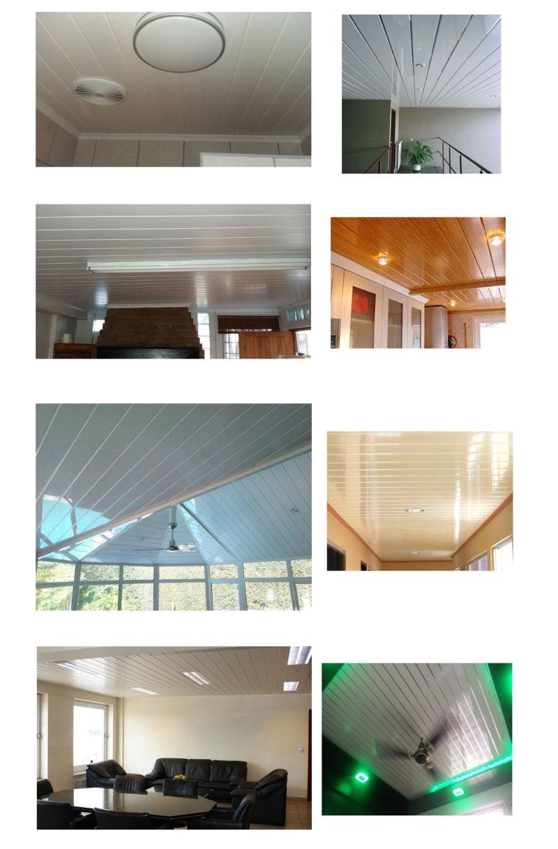 9mm Thickness PVC Ceiling Panels Cielo Falso De PVC