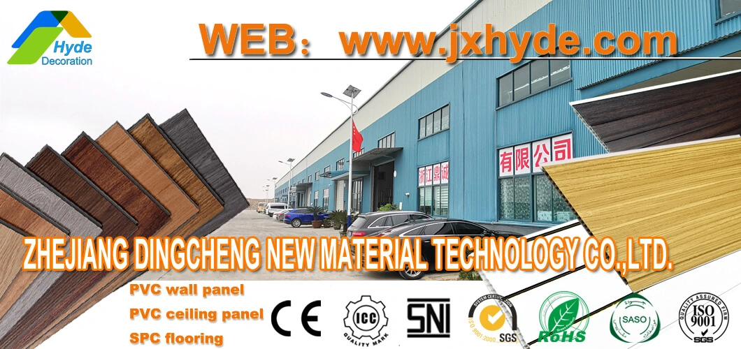China Factory Printing PVC Ceiling Wall Panel Cielo Raso De PVC Panel