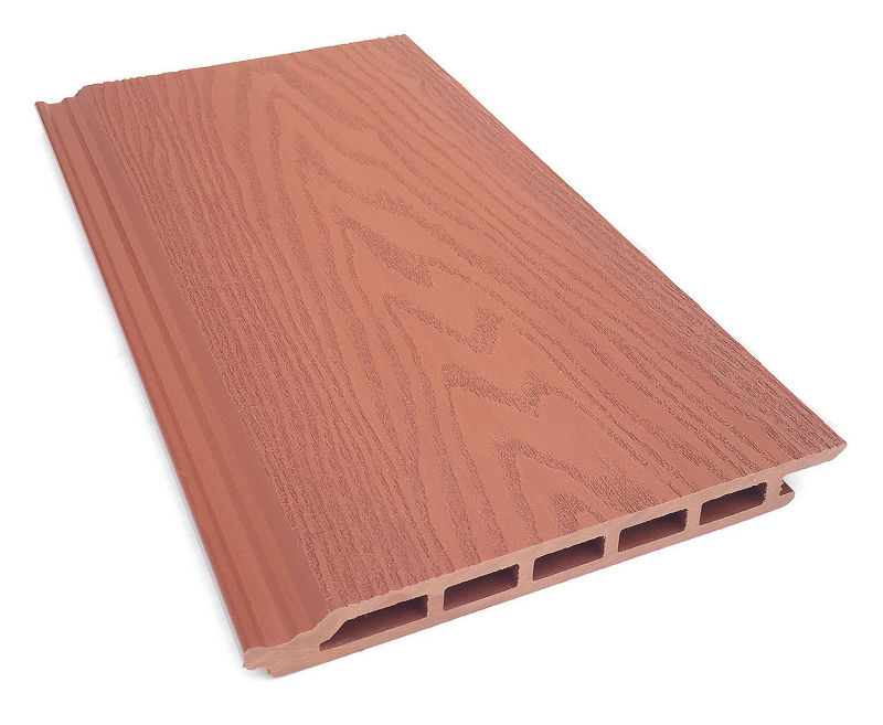 Wood Plastic Composite Outdoor WPC Wall Panel Board Decorative WPC Panel Waterproof House Cladding Panel