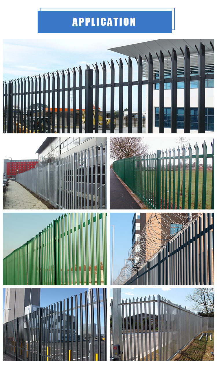 High Quality Euro Panel Fence PVC Garden Fence