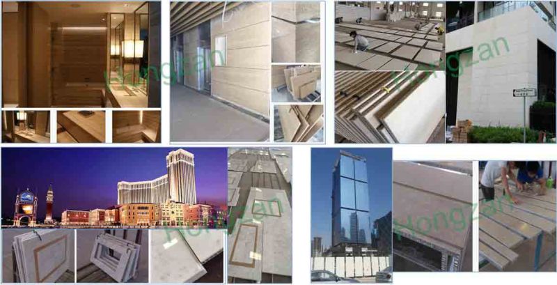 Natural Stone Honeycomb Composite Panels for Wall Panel