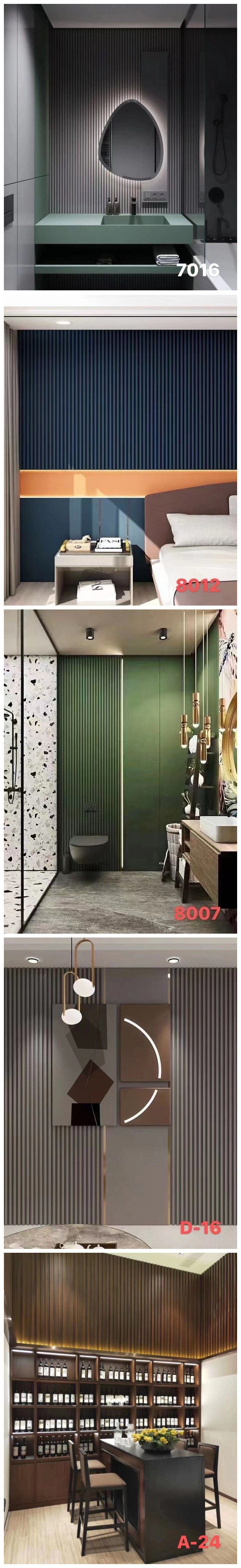 Indoor Bathroom PVC WPC Decorative Interior Wall Cladding