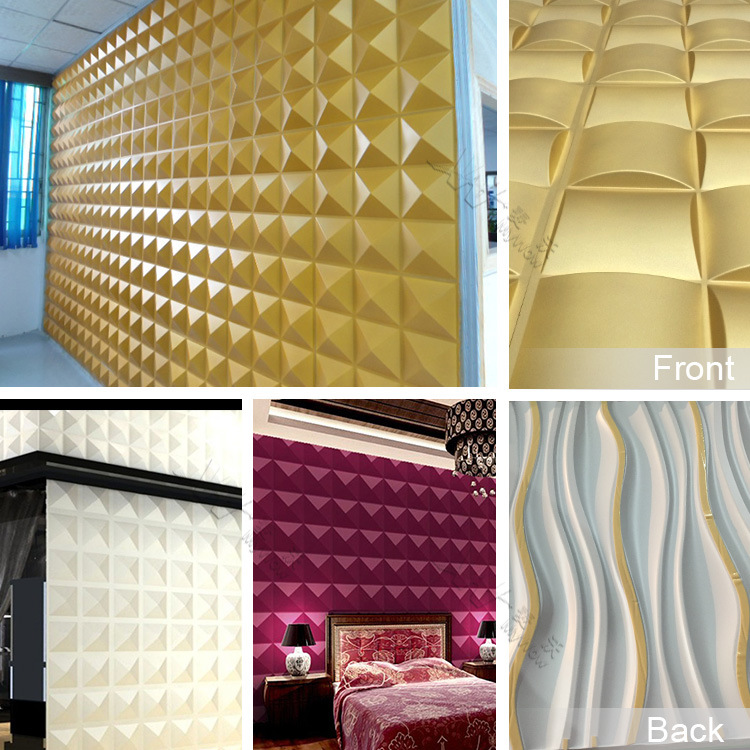 2018 Wall Coating 3D PVC Wall Panel