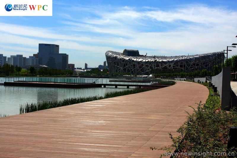 Icc-Es Certified Co-Extrusion Capped WPC Wood Plastic Composite Decking